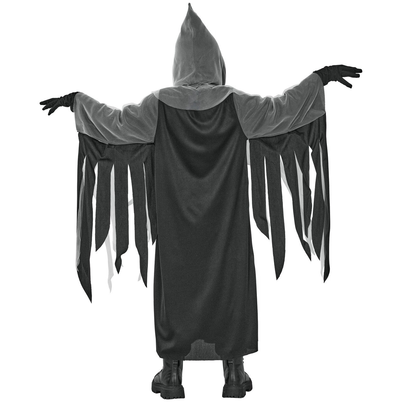 Op deze afbeelding zie je een Kostuums, van het merk Widmann. Foresaken Soul Reaper Kind Kostuum