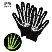 Op deze afbeelding zie je een Accessoires, van het merk Widmann. Skelet Handschoenen Glow In The Dark