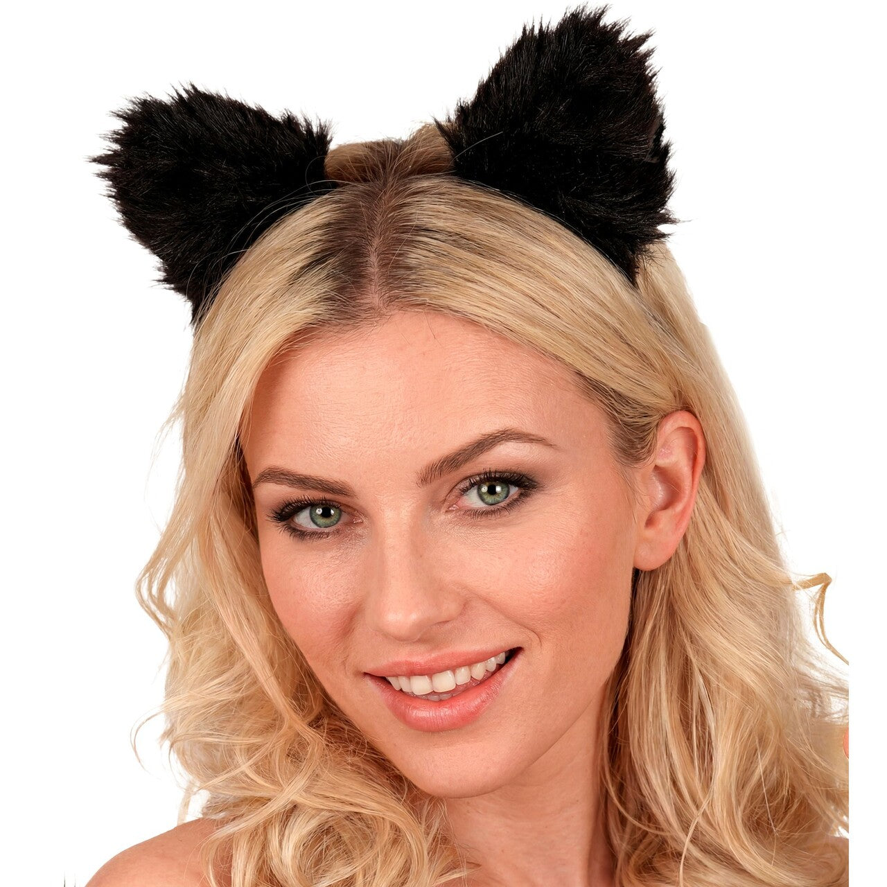 Op deze afbeelding zie je een Accessoires, van het merk Widmann. Speelse Kattenoren