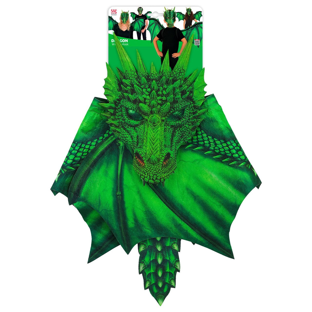 Op deze afbeelding zie je een Accessoires, van het merk Widmann. Vurige Draak Set