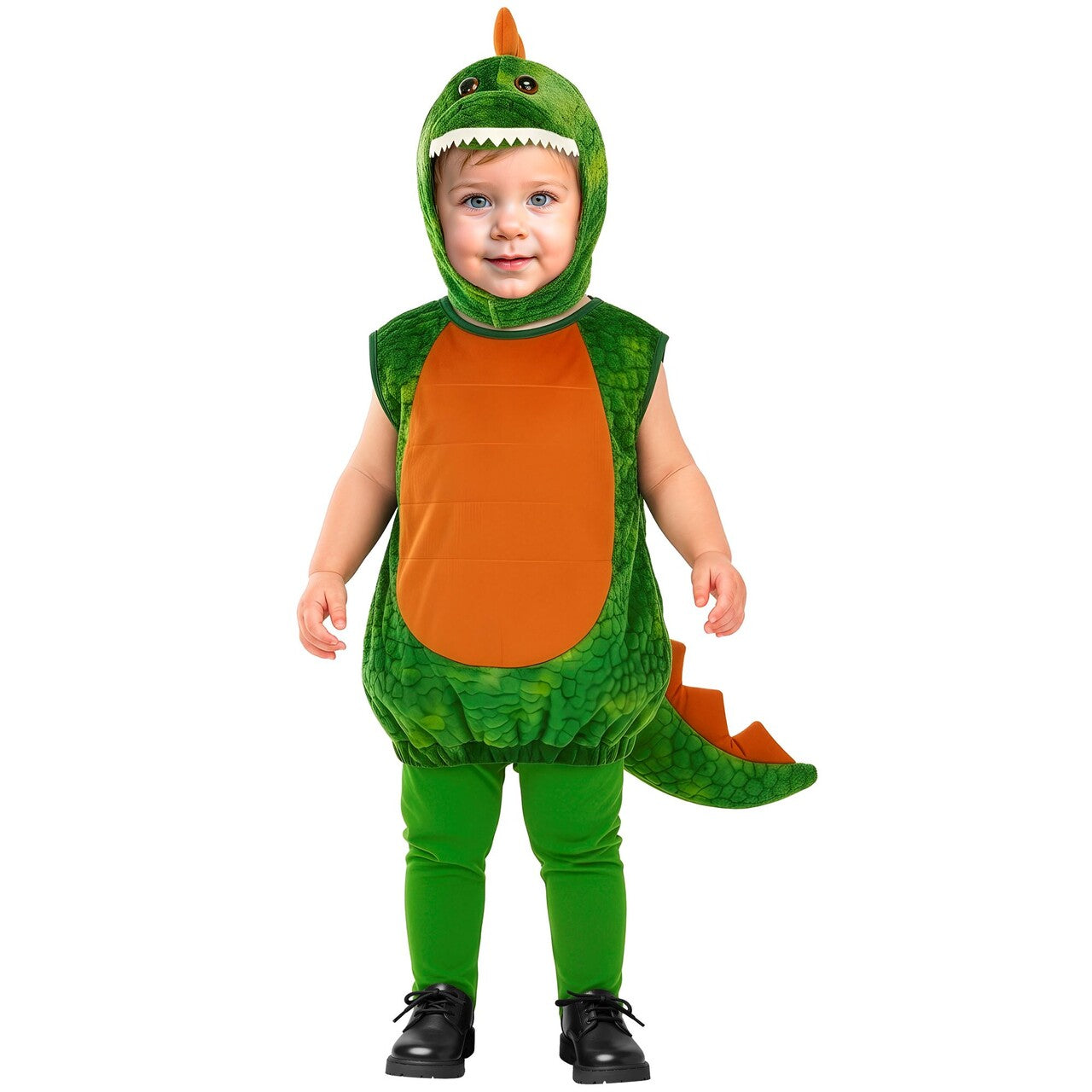 Op deze afbeelding zie je een Kostuums, van het merk Widmann. Dino Droppie Jongen Kostuum