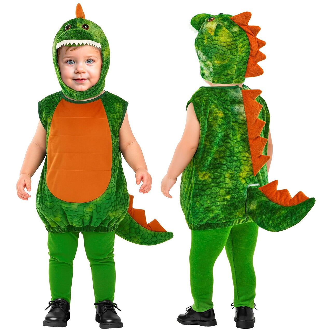 Op deze afbeelding zie je een Kostuums, van het merk Widmann. Dino Droppie Jongen Kostuum
