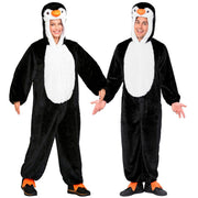 Op deze afbeelding zie je een Kostuums, van het merk Widmann. Puffy Pinguïn Onesie Kostuum