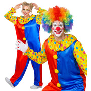 Op deze afbeelding zie je een Kostuums, van het merk Widmann. Crazy Clown Kostuum