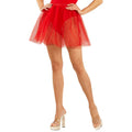 Doorschijnende Petticoat Rood