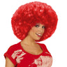 Pruik Jimmy Flash Extra Krul, Rood