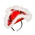 Mini Driesteek Met Marabou Marieke, Rood