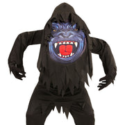 Op deze afbeelding zie je een Kostuums, van het merk Widmann. Gorilla Emoji Jongen Kostuum