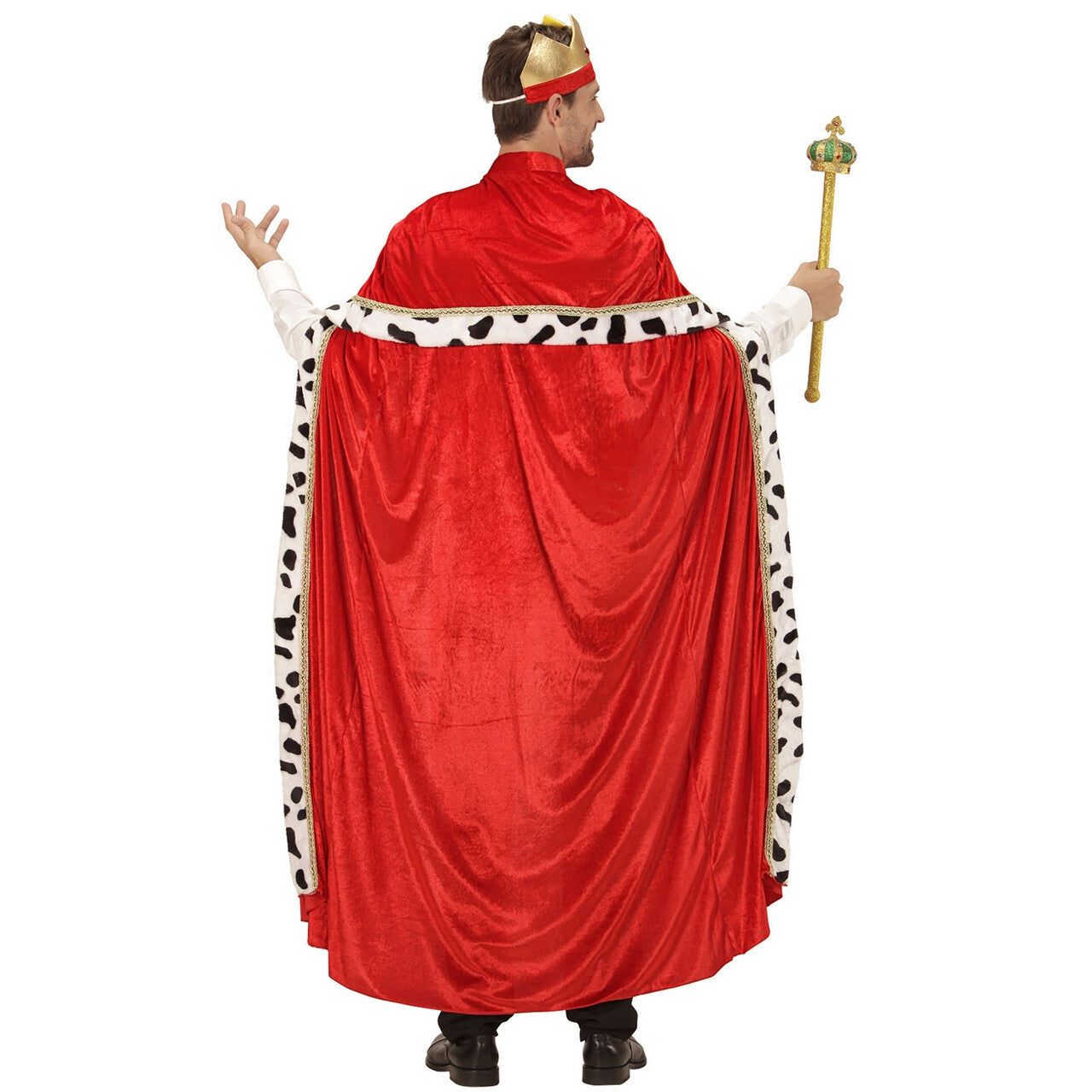 Op deze afbeelding zie je een Kostuums, van het merk Widmann. Koning Midas Man Kostuum