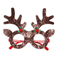 Rendier Bril Glitter Nerdy Xmas