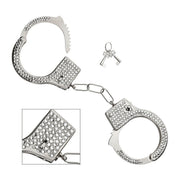 Op deze afbeelding zie je een Accessoires, van het merk Widmann. Strass Handboeien Bling Bling Arrest