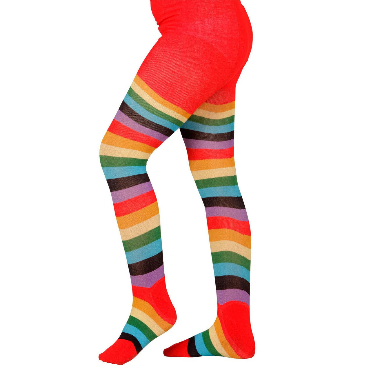 Op deze afbeelding zie je een Accessoires, van het merk Widmann. Basis Panty Regenboog