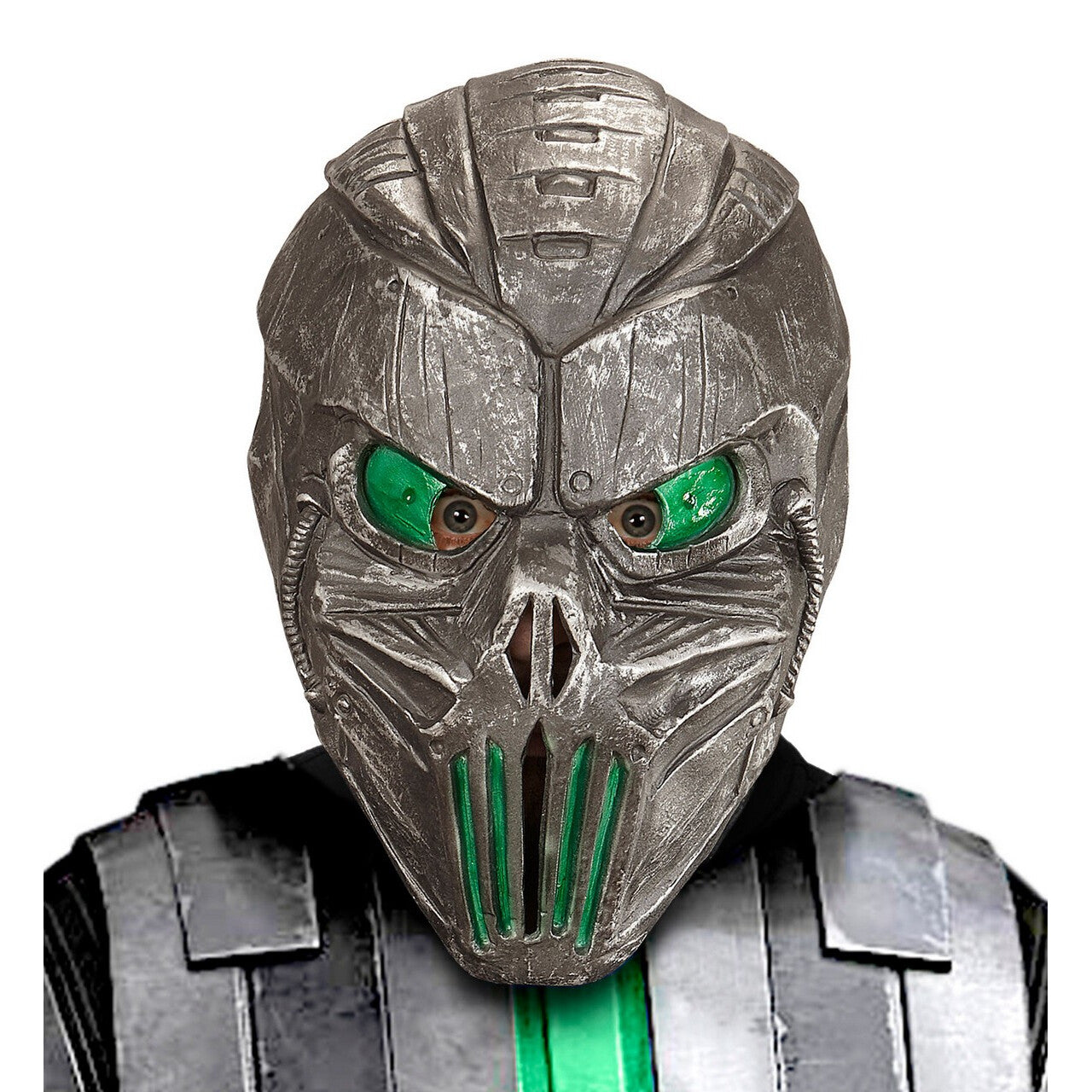 Op deze afbeelding zie je een Accessoires, van het merk Widmann. Masker Space Alien Lopsaol