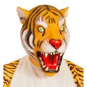 Op deze afbeelding zie je een Accessoires, van het merk Widmann. Cartoony Masker Tijger