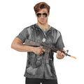T-Shirt Marine Corps Camouflage Grijs Man