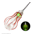 Bloederige Gloeilamp Glow In The Dark 11 Centimeter