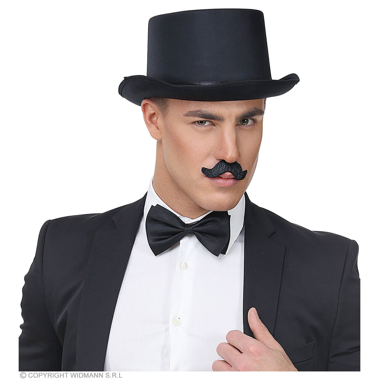 Op deze afbeelding zie je een Accessoires, van het merk Widmann. Set Met 6 Schalkse Plaksnorren