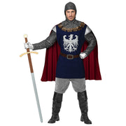 Op deze afbeelding zie je een Kostuums, van het merk Widmann. Brede Adelaars Borst Ridder Man Kostuum