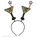 Happy New Year Bopper Haarband Goud