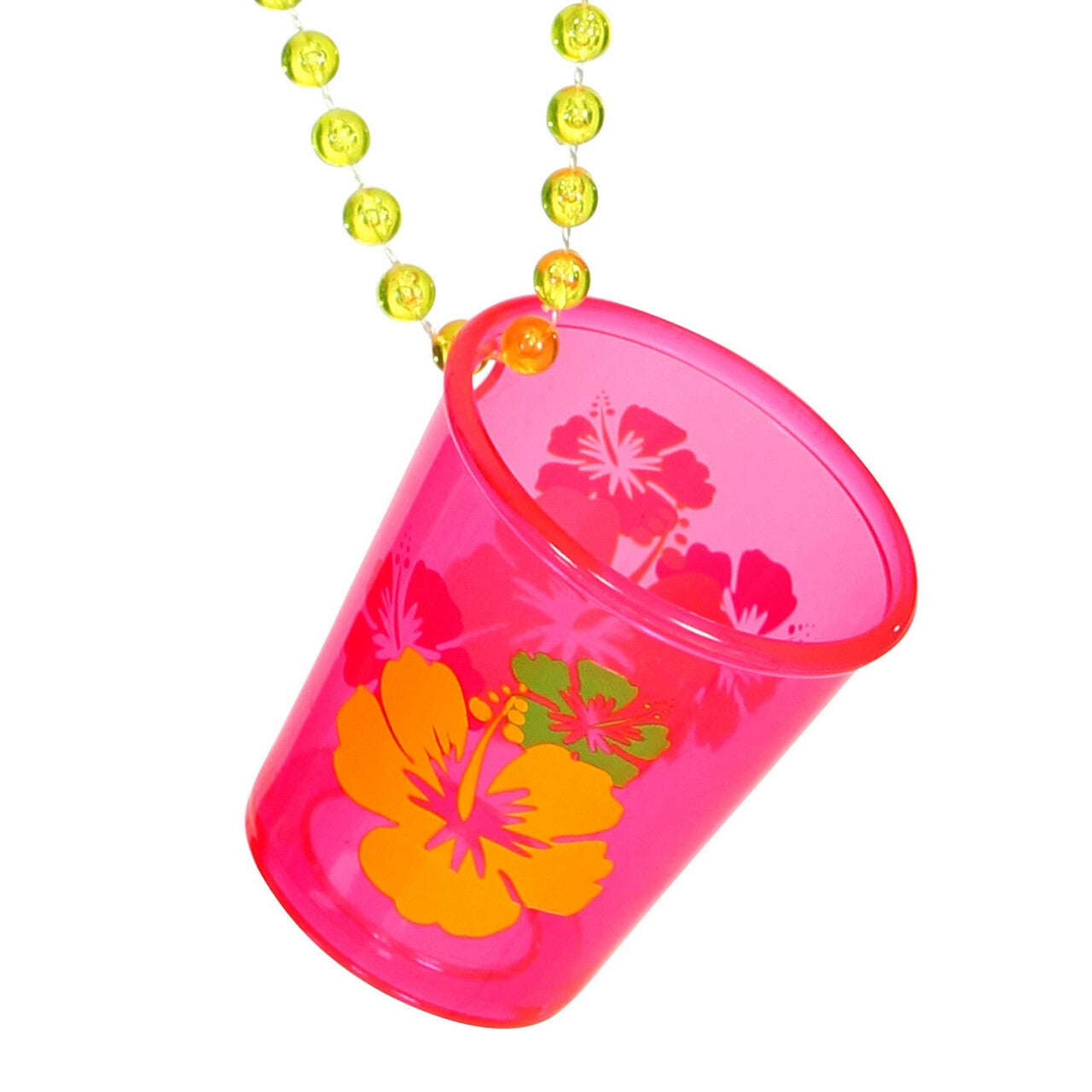 Op deze afbeelding zie je een Accessoires, van het merk Widmann. Ketting Tropische Cocktail Shotglaasje