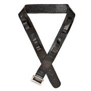 Op deze afbeelding zie je een Accessoires, van het merk Widmann. Zwarte Riem Met 4 Lussen Voor Wapens