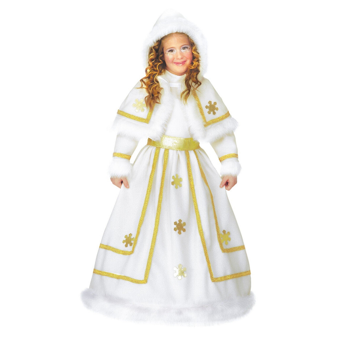Op deze afbeelding zie je een Kostuums, van het merk Widmann. Sneeuw Prinses IJspaleis Meisje Kostuum