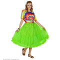 Knielange Tulle Rok Petticoat 65 Centimeter Groen Vrouw