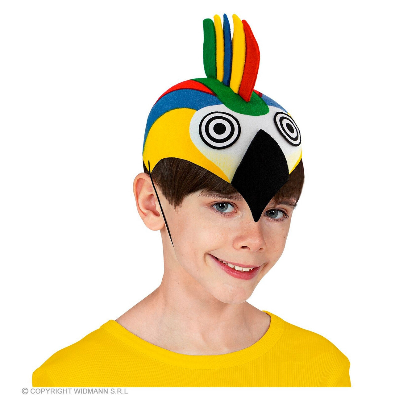 Op deze afbeelding zie je een Accessoires, van het merk Widmann. Pa Pa Pa Papegaai Op Je Hoofd Hoed