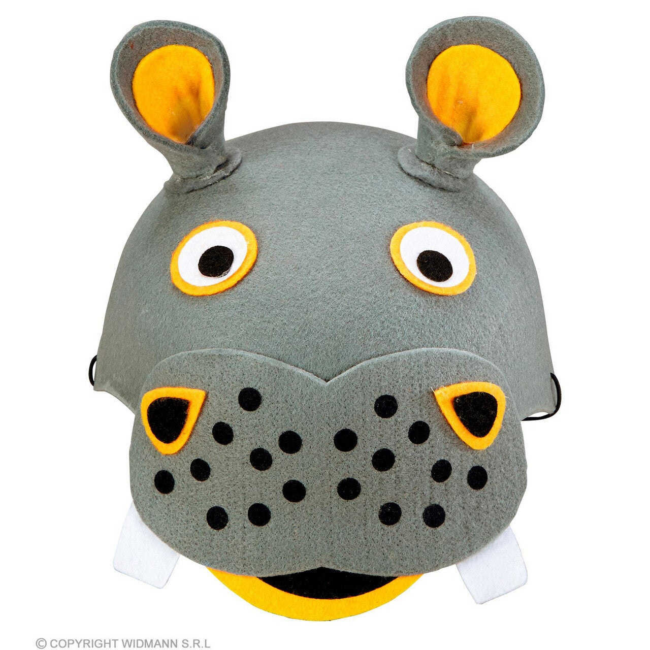 Op deze afbeelding zie je een Accessoires, van het merk Widmann. Nelson Het Nijlpaard Op Je Hoofd