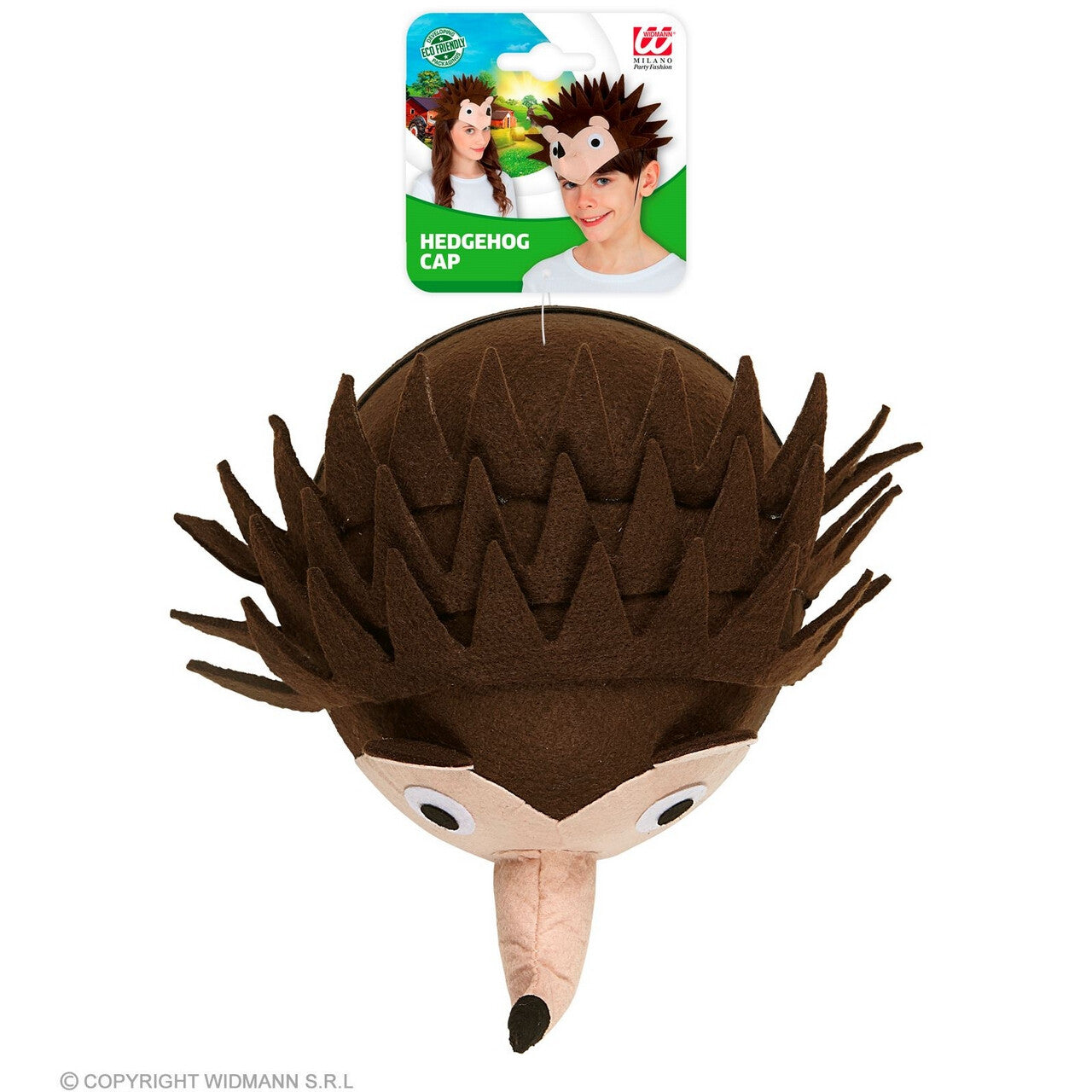 Op deze afbeelding zie je een Accessoires, van het merk Widmann. Spike Prik Egel Op Je Hoofd