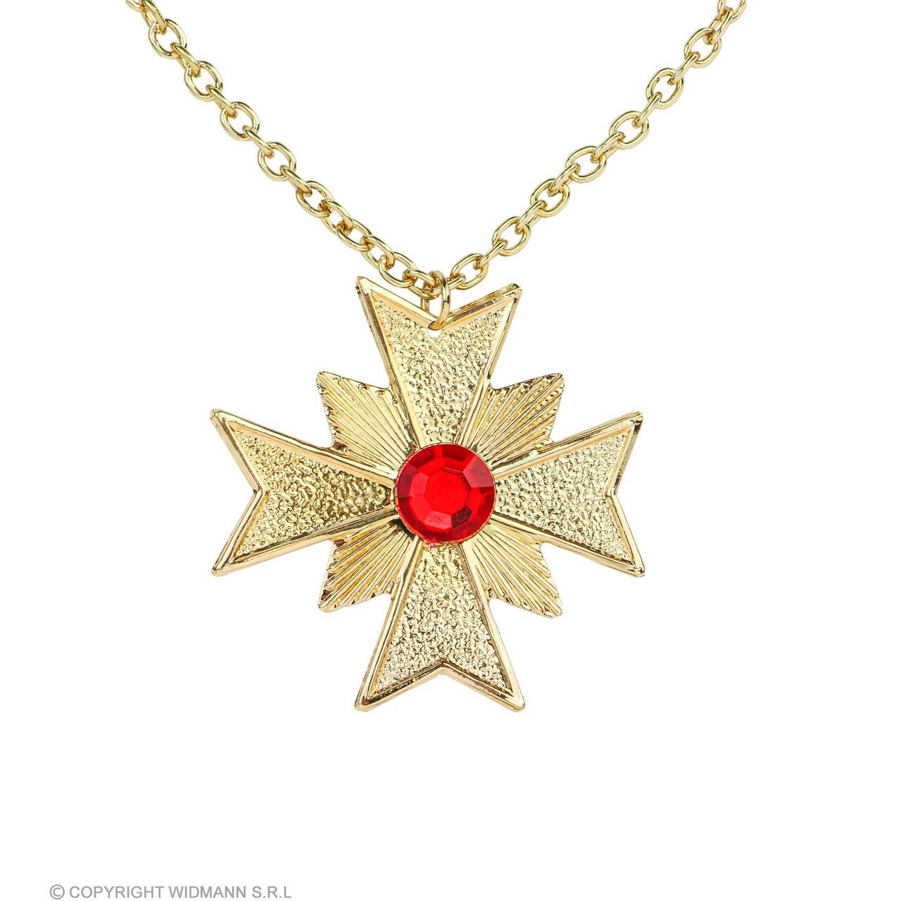 Op deze afbeelding zie je een Accessoires, van het merk Widmann. Oogverblindende Vampier Ketting