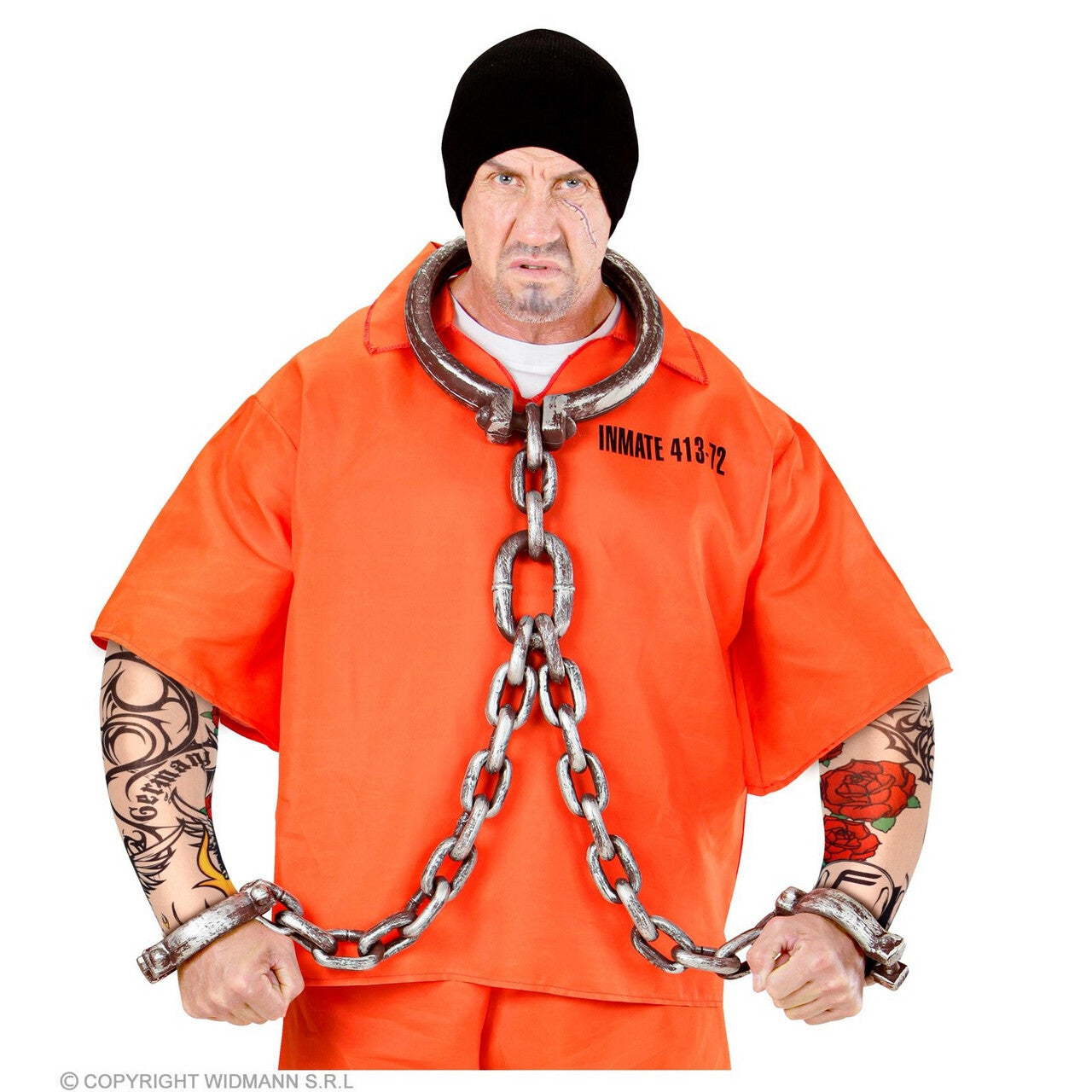 Op deze afbeelding zie je een Accessoires, van het merk Widmann. Tattoo Armen Easy Biker Rider Rodney