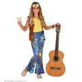 70s Legging Hippie Peace To The World Meisje