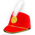 Rode Majorette Hoed Met Veer