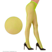 Op deze afbeelding zie je een Accessoires, van het merk Widmann. Visnet Party Panty Neon Groen