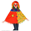 Grappige Clown Pollie Poncho Kind Kind