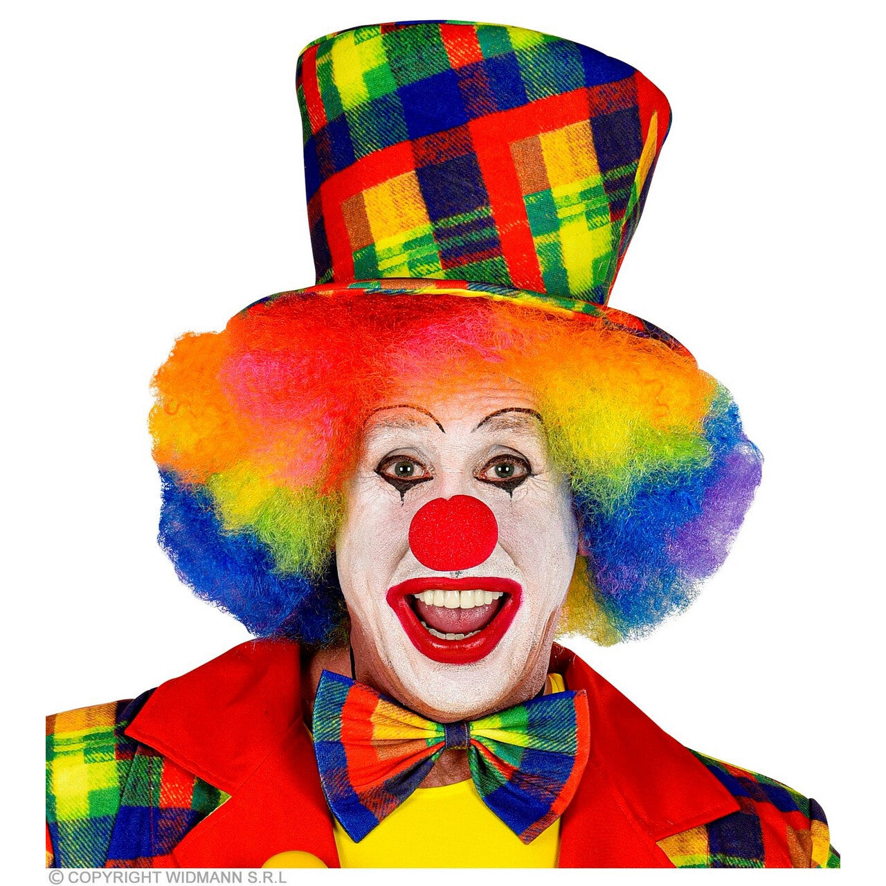 Op deze afbeelding zie je een Accessoires, van het merk Widmann. Keurige Kleurige Vlinderstrik Clown
