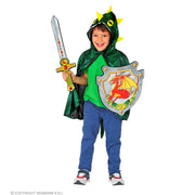 Op deze afbeelding zie je een Accessoires, van het merk Widmann. Verdediger Van Het Rode Drakenfort Accessoire Set