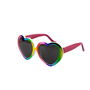 Op deze afbeelding zie je een Accessoires, van het merk Wilbers. Bril Regenboog Hartjes