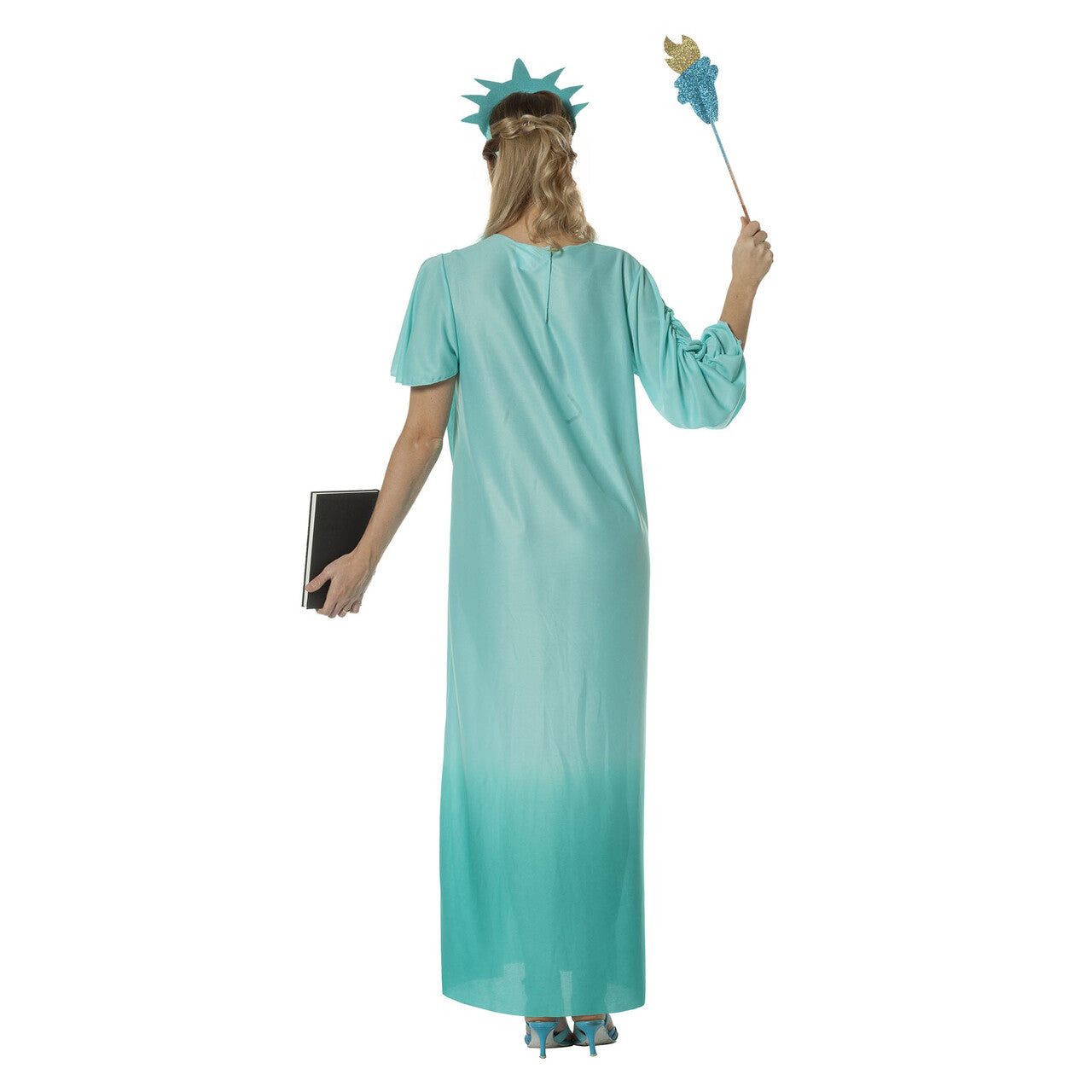 Op deze afbeelding zie je een Kostuums, van het merk Wilbers. United Liberty Lady Vrouw Kostuum