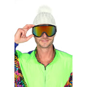 Op deze afbeelding zie je een Accessoires, van het merk Wilbers. Coole Regenboog Ski Bril