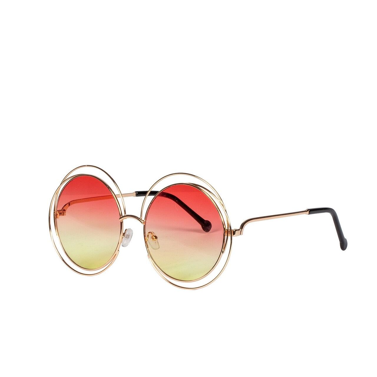 Op deze afbeelding zie je een Accessoires, van het merk Wilbers. Enorm Grote Hippie Bril