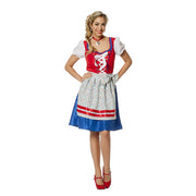 Op deze afbeelding zie je een Kostuums, van het merk Wilbers. Petra Pul Beierse Dirndl Vrouw Kostuum