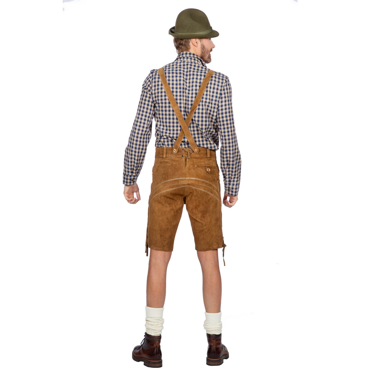 Op deze afbeelding zie je een Kostuums, van het merk Wilbers. Hemd Anton Aus Tirol Bierfeest Zwart Man