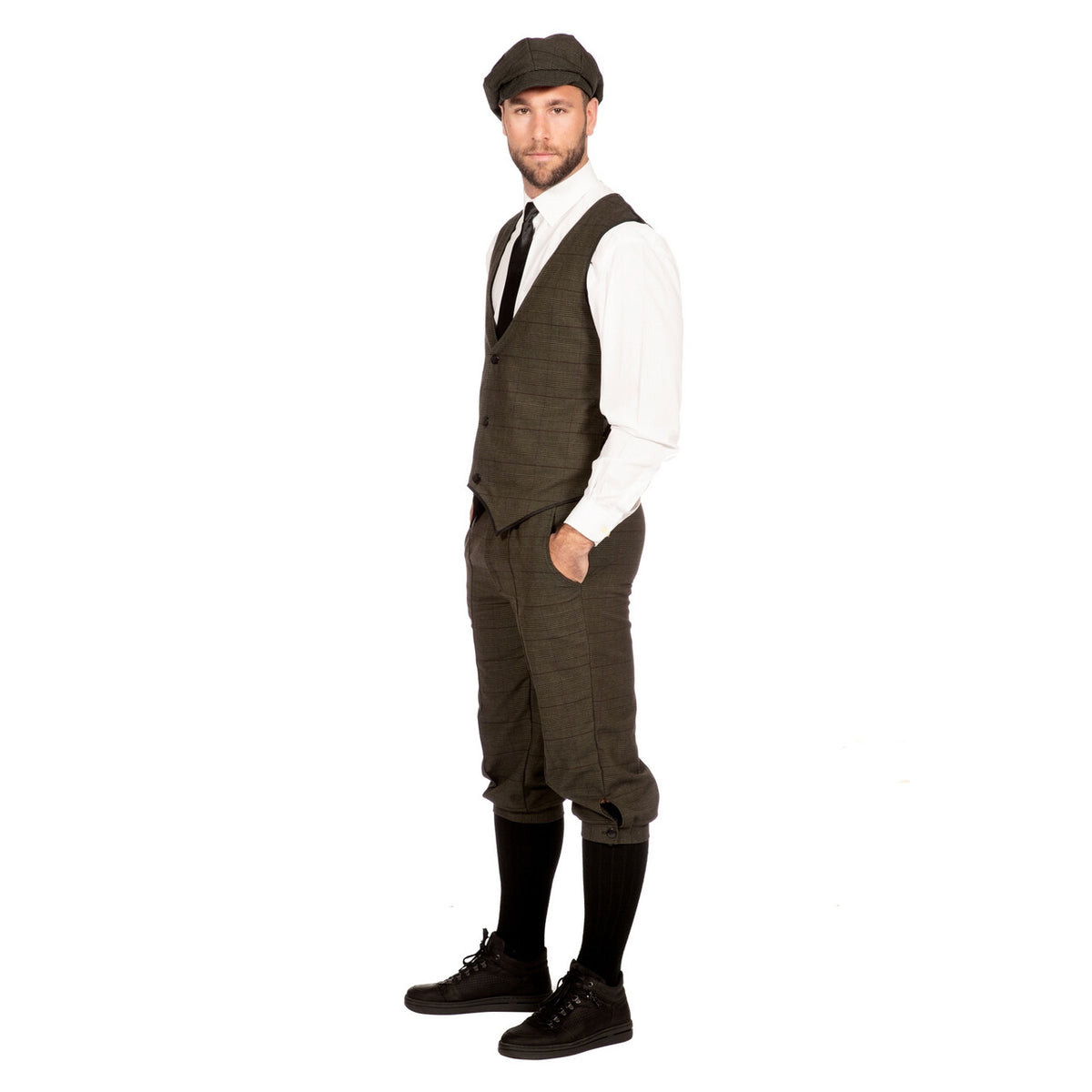 Op deze afbeelding zie je een Kostuums, van het merk Wilbers. Roaring 20S Set Arthur Peaky Man Kostuum