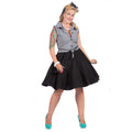 Rockabilly Grijze Rizzo Vrouw Kostuum