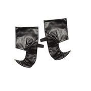 Op deze afbeelding zie je een Accessoires, van het merk Wilbers. Elfenschoenen Lederlook Zwart