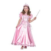 Op deze afbeelding zie je een Kostuums, van het merk Wilbers. Prinses Pretty Pink Meisje Kostuum