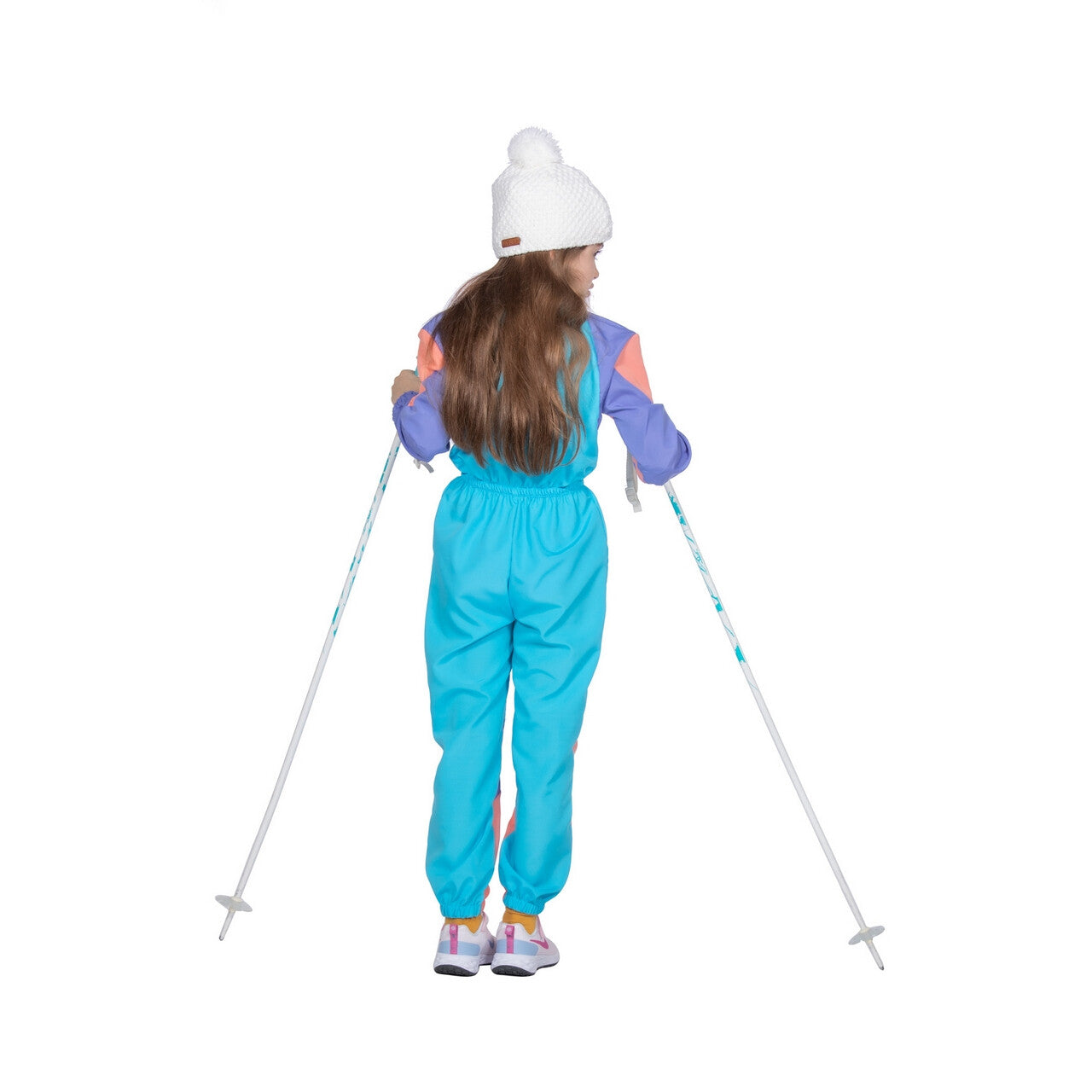 Op deze afbeelding zie je een Kostuums, van het merk Wilbers. Sjoef Naar Beneden Ski Girl Meisje Kostuum