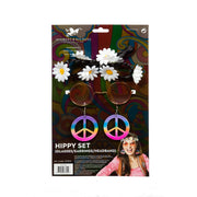 Op deze afbeelding zie je een Accessoires, van het merk Wilbers. Set Hippie Bloemen Vrede